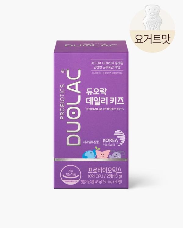 듀오락 데일리키즈 요구르트맛 1개 (30일분)