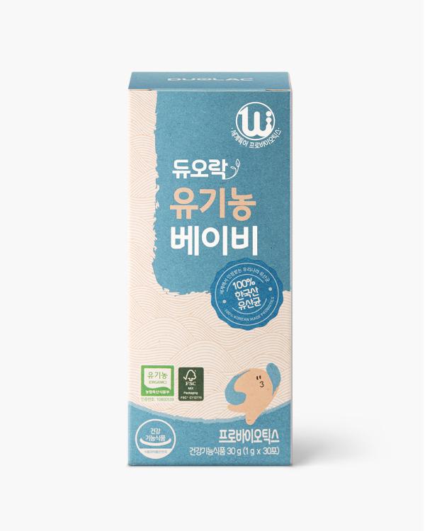 듀오락 유기농 베이비 1개 (30일분)