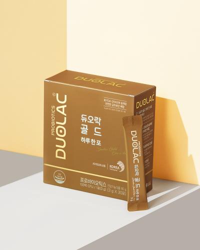 [집중케어] 듀오락 골드 하루 한 포 2개 (60일분) +10일분 추가증정