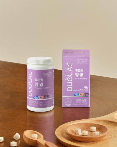 [봄맞이] 듀오락 얌얌 40일분(80정) 2개 + 얌얌 10일분 증정